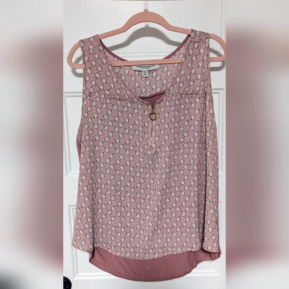 Tempted hearts brand tank, size 1X